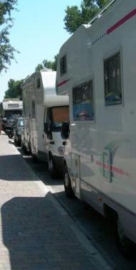 Camper in sosta 