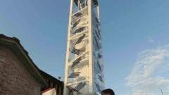 La benedizione del nuovo campanile di Selvatelle