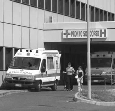 Il pronto soccorso dellospedale di Cecina 