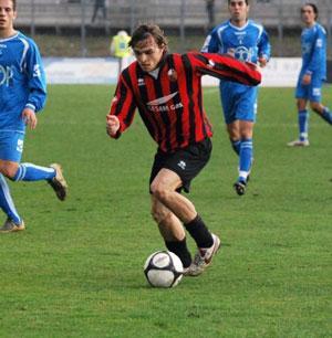 <strong>I GOLEADOR.</strong> Sopra Kras autore della prima rete a destra Carloto che ha segnato una doppietta
