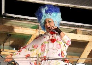 La drag queen Regina Miami 
