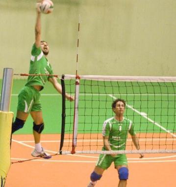 I giocatori dellArno Castelfranco in azione 