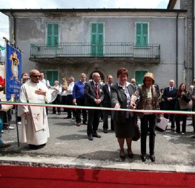 Linaugurazione del centro anziani 