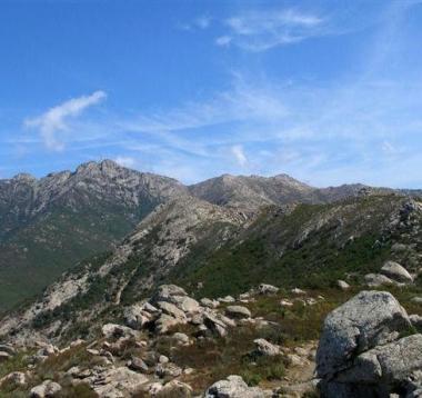 La vetta del monte Capanne 