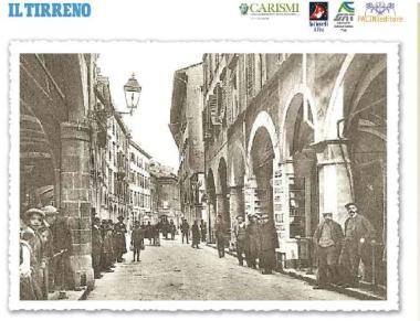 Borgo Stretto, la foto con dedica dautore di oggi 