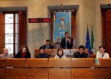 La sala consiliare    