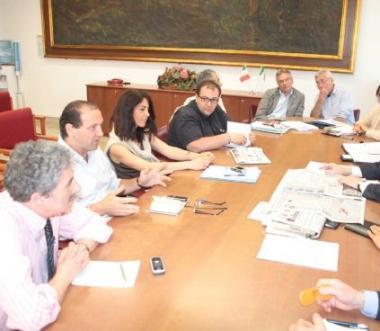 Il vertice sullauto in Provincia 