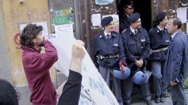 Sgombero al Mastiani e tensione in Rettorato