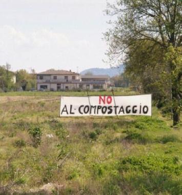 Larea dove sorger&agrave; limpianto di compostaggio 