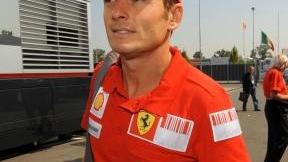 Il pilota di Formula Uno Giancarlo Fisichella