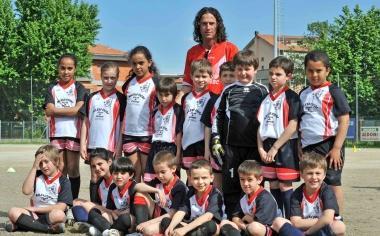 La squadra Pulcini dellAvanguardia che ha partecipato al torneo 