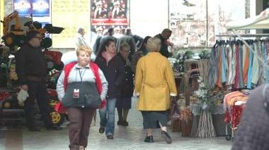 Un mercatino in Galleria