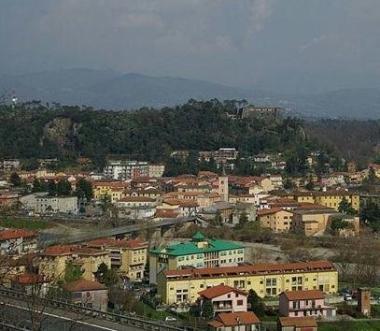 Veduta dallalto di Aulla 