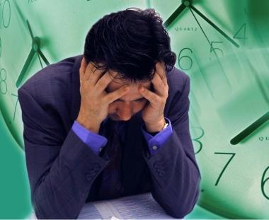 La disperazione di un lavoratore 