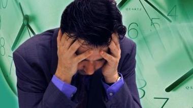 La disperazione di un lavoratore