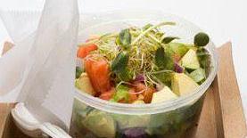TAKE AWAY. Le vendite di vaschette di cibo sono più che raddoppiate: + 216% in quantità, ...