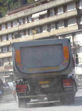 Camion del marmo alla Lugnola 