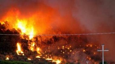 L’incendio di settembre 2009