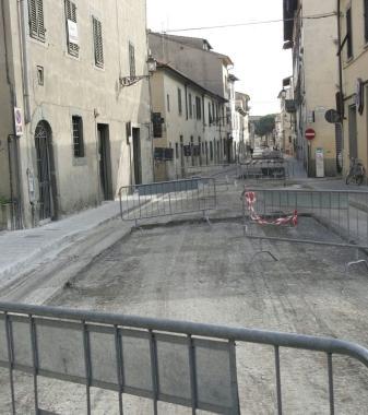 Via Frascati chiusa per i lavori di riasfaltatura 