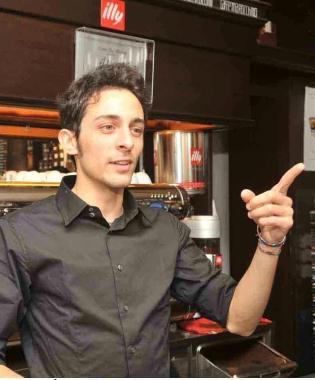 <b>IERI</b> Andrea Fusario del Caff&egrave; du Globe di Pistoia 