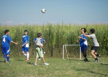 Un torneo di calcio del Csi 