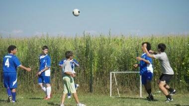 Un torneo di calcio del Csi