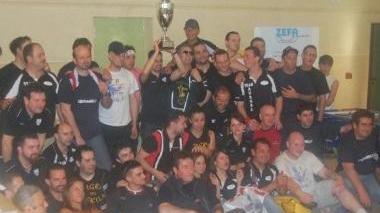 Foto di gruppo per la squadra toscana