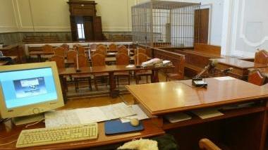 L’aula del tribunale