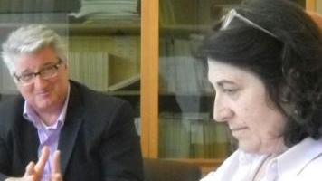 Il direttore De Lauretis durante la conferenza stampa