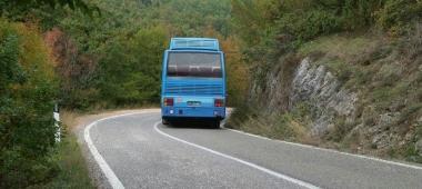 La curva dove avvenne il tentato omicidio 