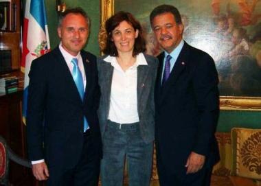 Reyna con Grillo e Bernocchi 