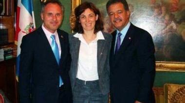 Reyna con Grillo e Bernocchi