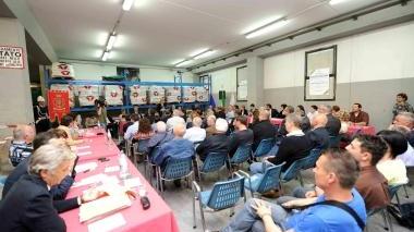 Un momento del consiglio comunale aperto di San Miniato