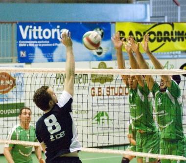 I ragazzi di Volterrani in partita 