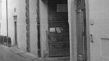 L’ingresso dello Spazio K in via Santa Chiara