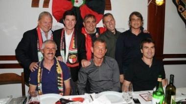 Spadoni premiato da Giuliani nell’altra foto Melani, Monaco Spadoni, Pera Di Stefano Salvi, Montanari e Baraldi