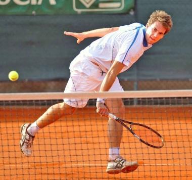 Patrick Prader uno dei componenti della squadra pistoiese  