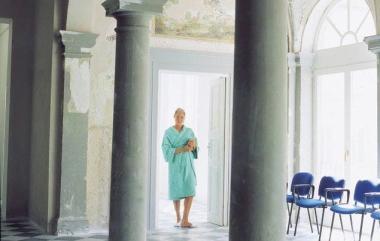 Due immagini delle Terme di Bagni di Lucca  