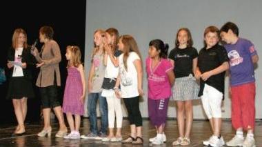 La classe 4ª C delle elementari Solvay (secondo ciclo)