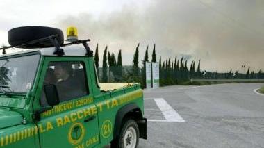 La donna è stata cercata dai volontari della Racchetta