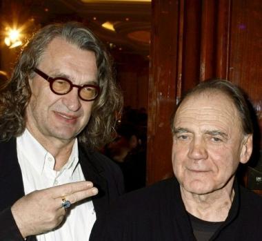 Wim Wenders con Bruno Ganz 