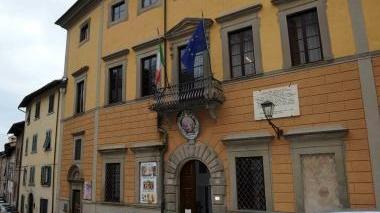L’entrata del palazzo comunale di San Miniato