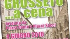<b>IL VOLANTINO </b>che promuove la grande tavolata solidale del 4 giugno