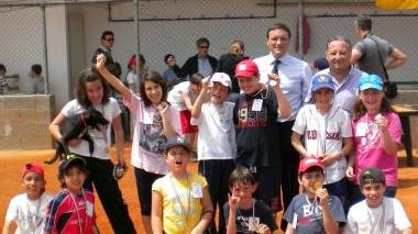 In 200 alla festa conclusiva del progetto scuola di minibaseball