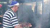 Una delle feste gastronomiche al parco