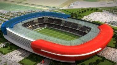 Un rendering Ati Project per il nuovo stadio pisano