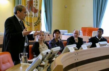 La lezione di Fioravanti in Provincia 