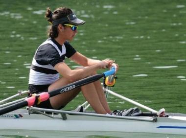 Sopra, Trivella; a destra Eleonora insieme a Martina Ferrarini 