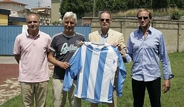 Nella foto lo staff della nuova societa: Ennio Pollastrini (direttore generale), Daniele Fanucci (direttore sportivo), Stefano Giusti (team manager) e Franco Romani (amministratore delegato) 