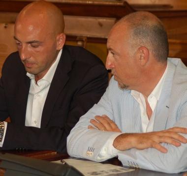 Matteo Mennini, nipote di Giulio Bresci, e Carlo Iannelli 